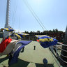 At the deck of the ship 