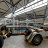 American La France, Amilcar and Auto Union racing cars at the Riga Motormuseum