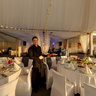 Preparing banquet at the 