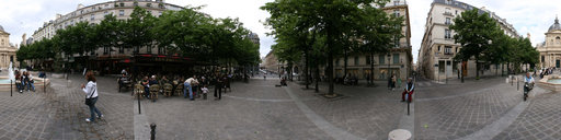 Boulevard Saint-Michel en face de la Sorbonne IV
