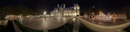 Hotel de Ville at night