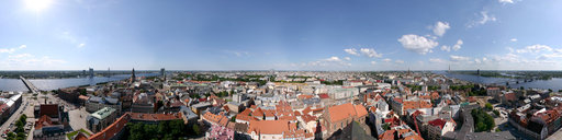 View to the Old Riga from St. Peter’s Church