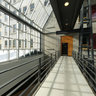 Passerelle de l'Atrium du Pavillon Palasis-Prince de l'Université Laval, Québec, Canada