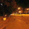 Bulevar Mihajla Pupina Street at night
