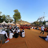 waisak day 2011 at Borobudur Temple