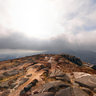 View from a Summit of Slieve Lammagan