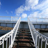 The river Melekeska the bridge