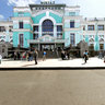 Railway station Omsk ..