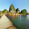 yulonghe Qing'e Ferry (shuizhai) in yangshuo