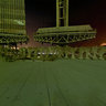 The Asian games grandstand at night  Guangzhou