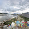 the Lhasa River in lhasa city
