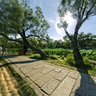 the zigzag dams in Imperial Summer Resort Chengde