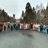 Participants of Folk Festival Dmitriev Day in the Urals 2010