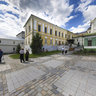 Holy Trinity St. Sergius Lavra. The area in front of the Metropolitan Chamber.