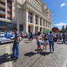 Manege Square. Day of Russia. International competition runners 
