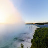 Sunrise Niagara Falls in Canada